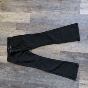 White House Black Market Black Flare Leg Jeans